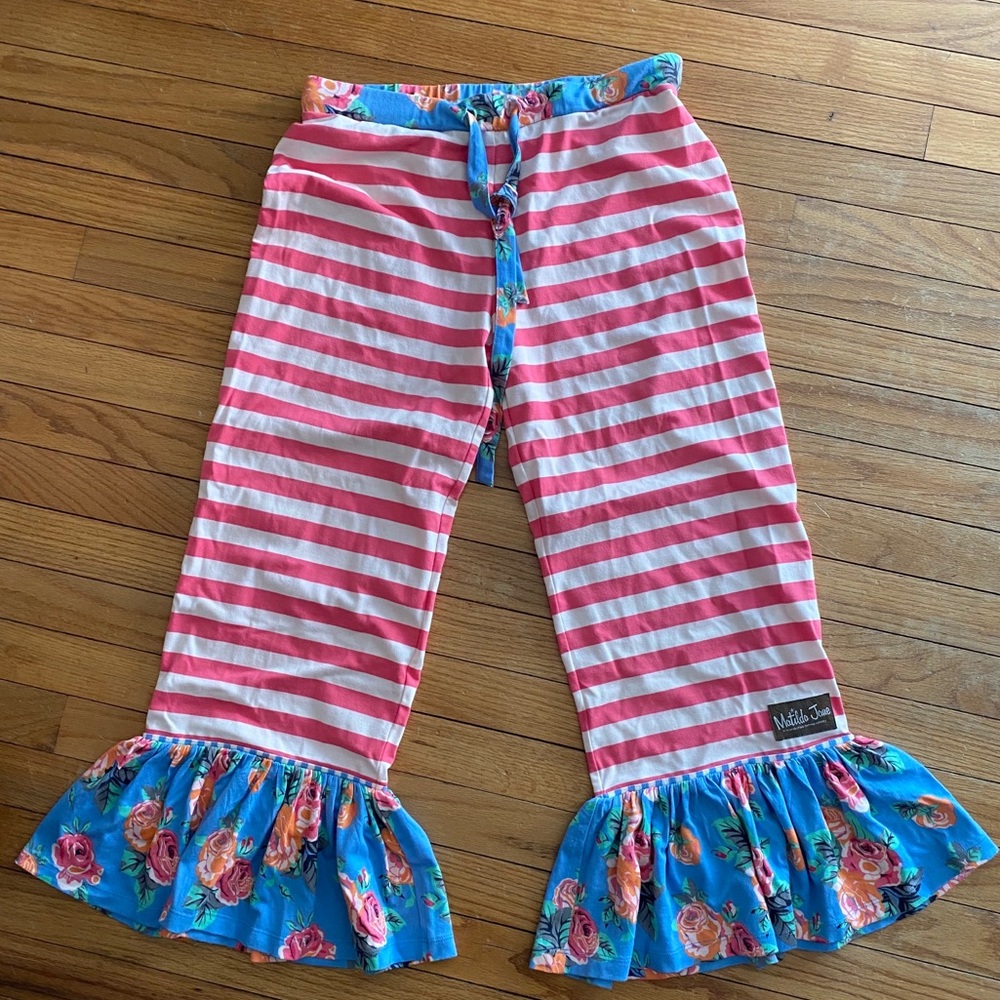 SOLD! Matilda Jane Cropped Ruffle Pants